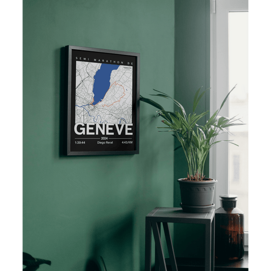 Poster Personnalisé Running