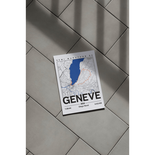 Cadre Plexiglas Personnalisé Running