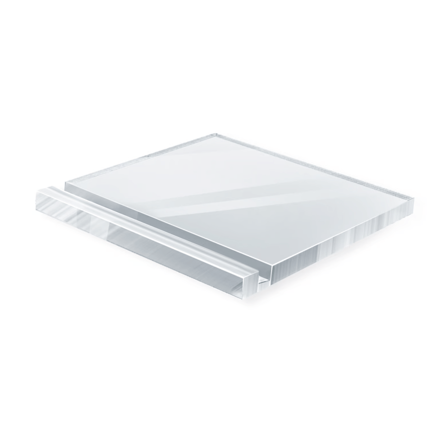 Porte-cadre en plexiglas transparent, accessoire Runner's Frame pour présenter élégamment les cadres personnalisés A4 et A5.