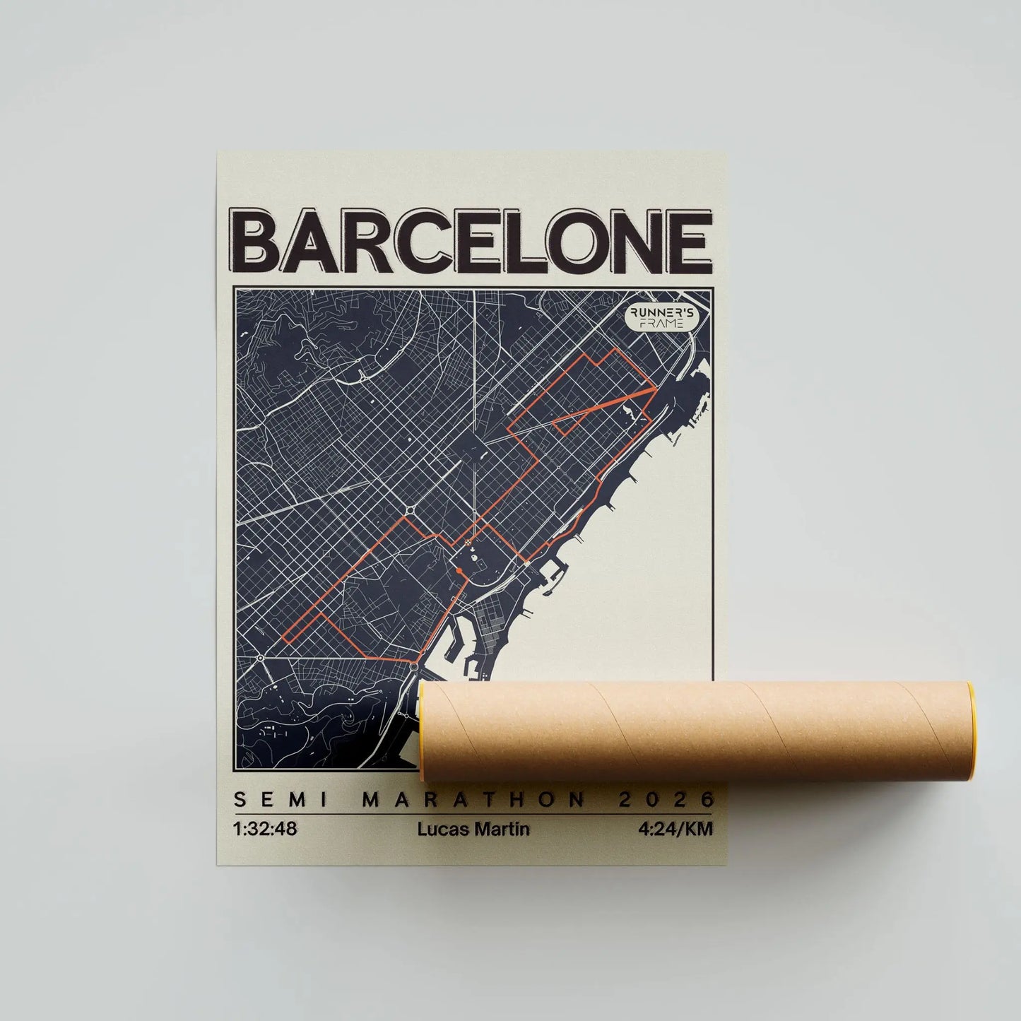 Custom Running Poster