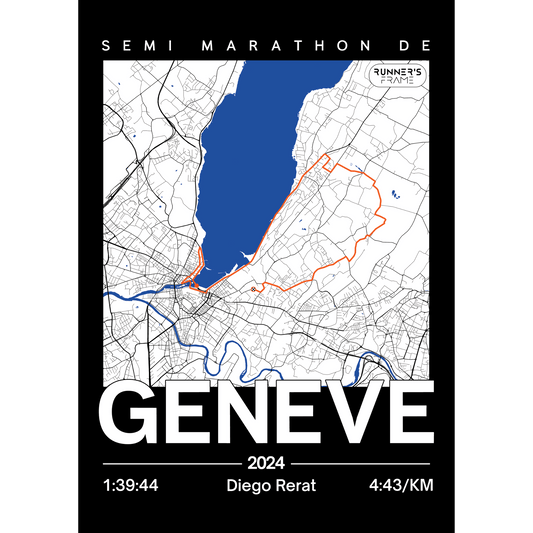 Poster Personnalisé pour Résultats de Course