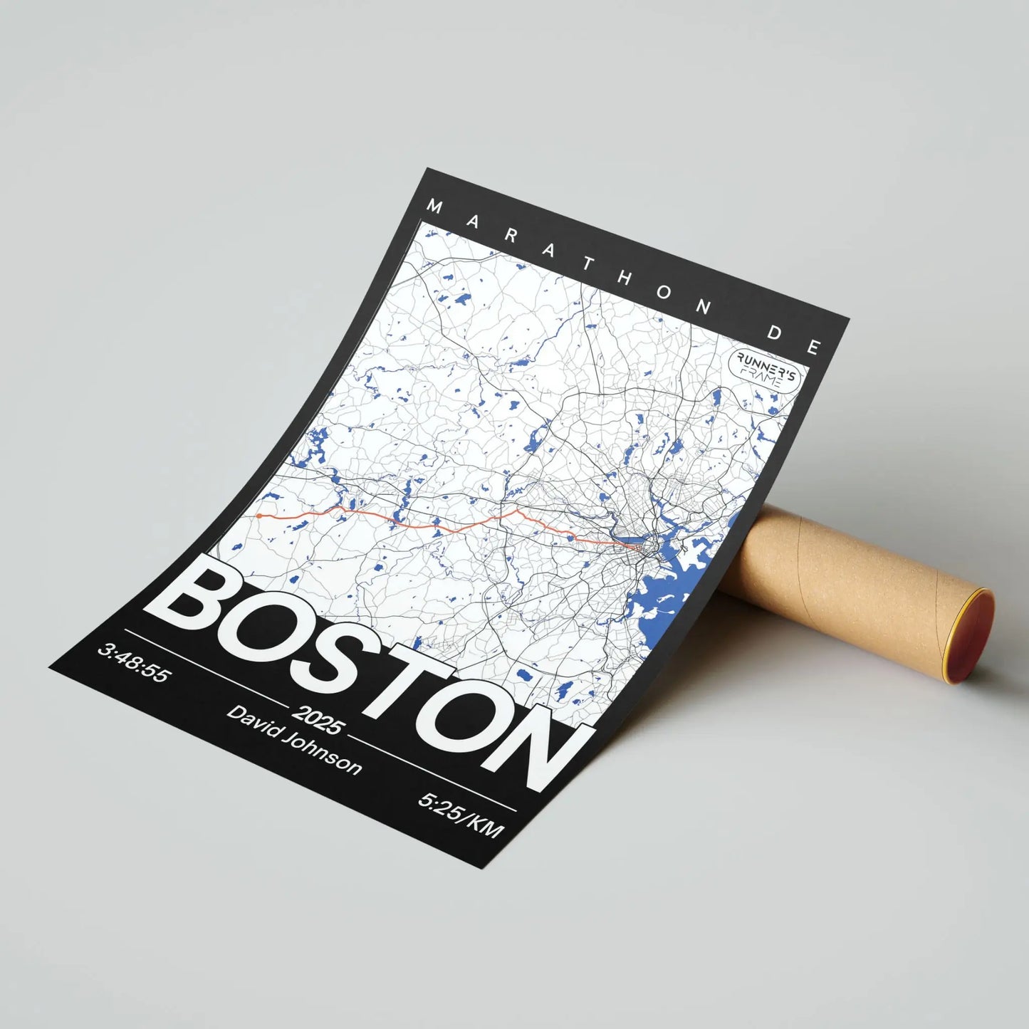 Custom Running Poster