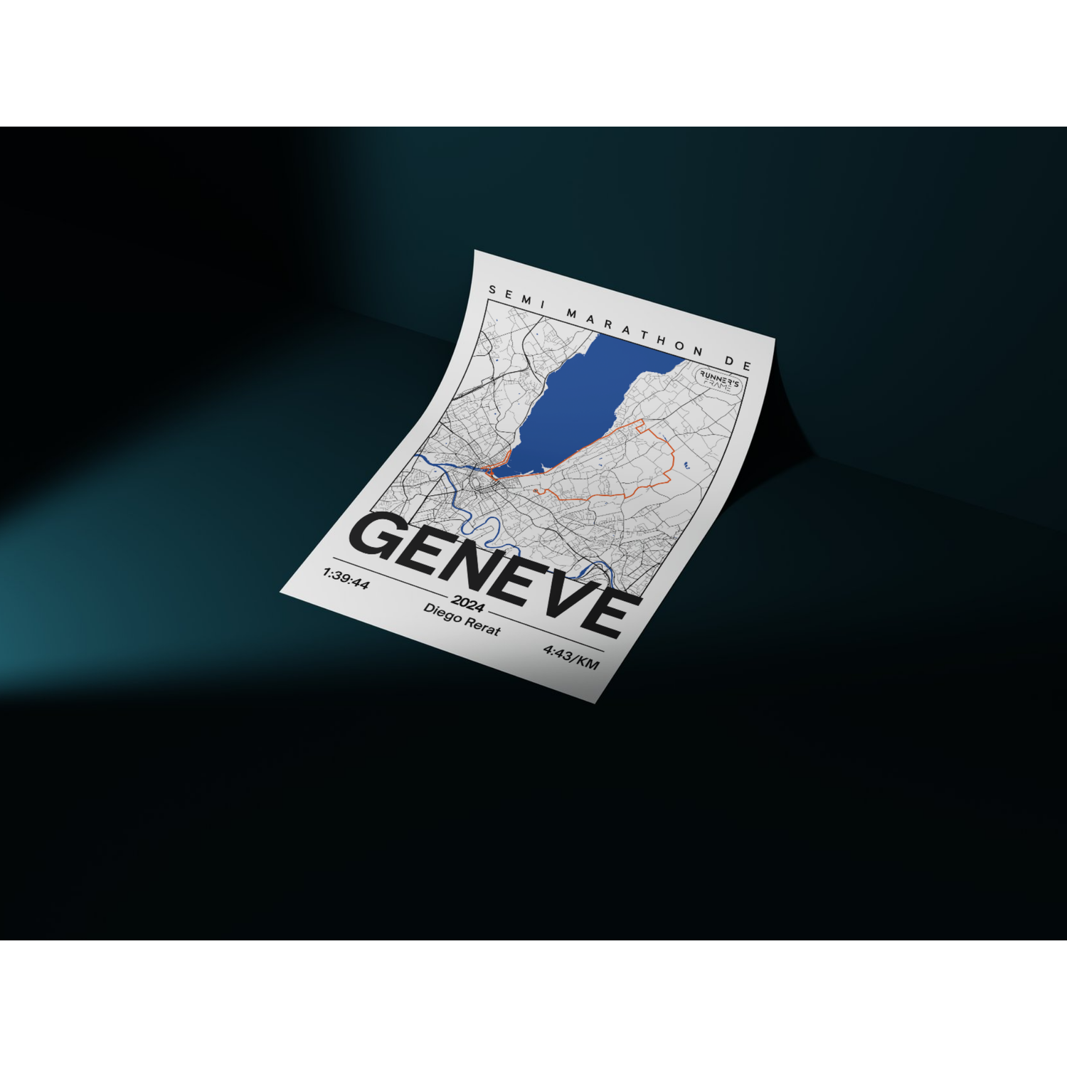 Poster personnalisé Runner's Frame, collection Posters personnalisés.