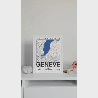 Poster Personnalisé pour Résultats de Course